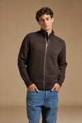 Full zip costa bicolore