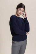 Girocollo costa inglese 100% Cashmere