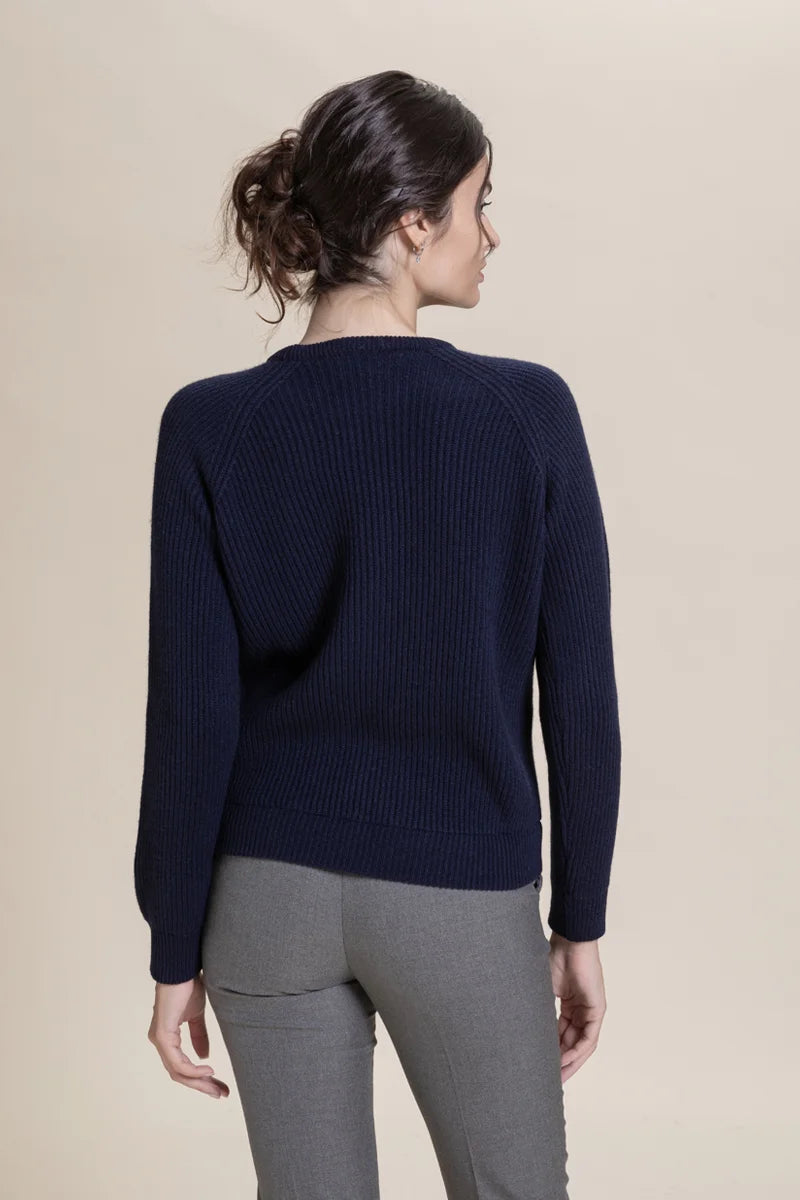 Girocollo costa inglese 100% Cashmere