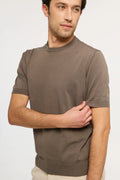 T-shirt in maglia extra-light in Cotone