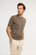T-shirt in maglia extra-light in Cotone