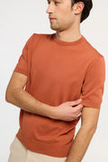 T-shirt in maglia extra-light in Cotone