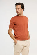 T-shirt in maglia extra-light in Cotone