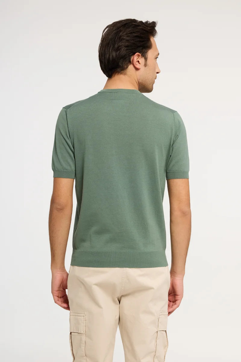 T-shirt in maglia extra-light in Cotone