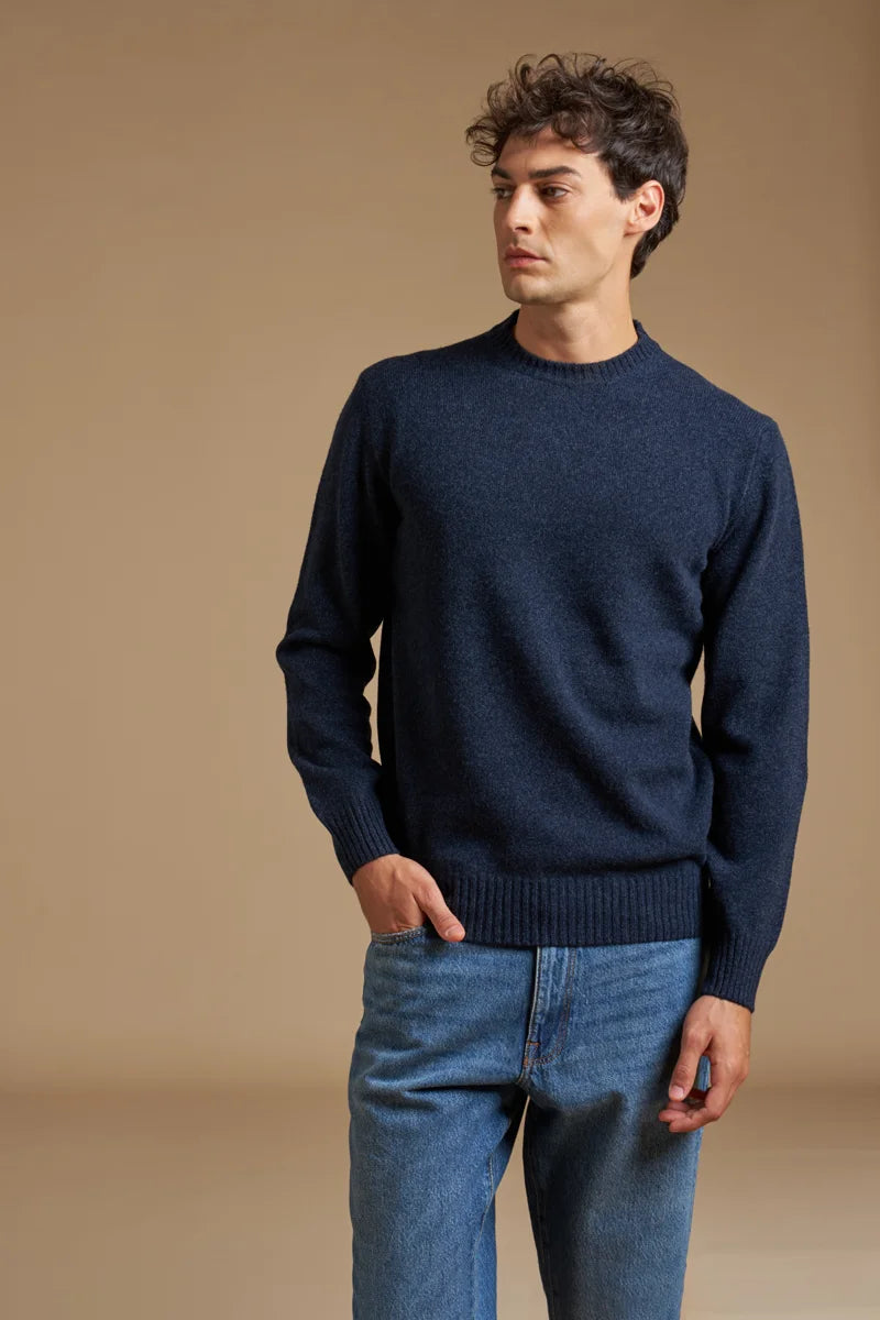 Pull 100% Lambswool mouliné