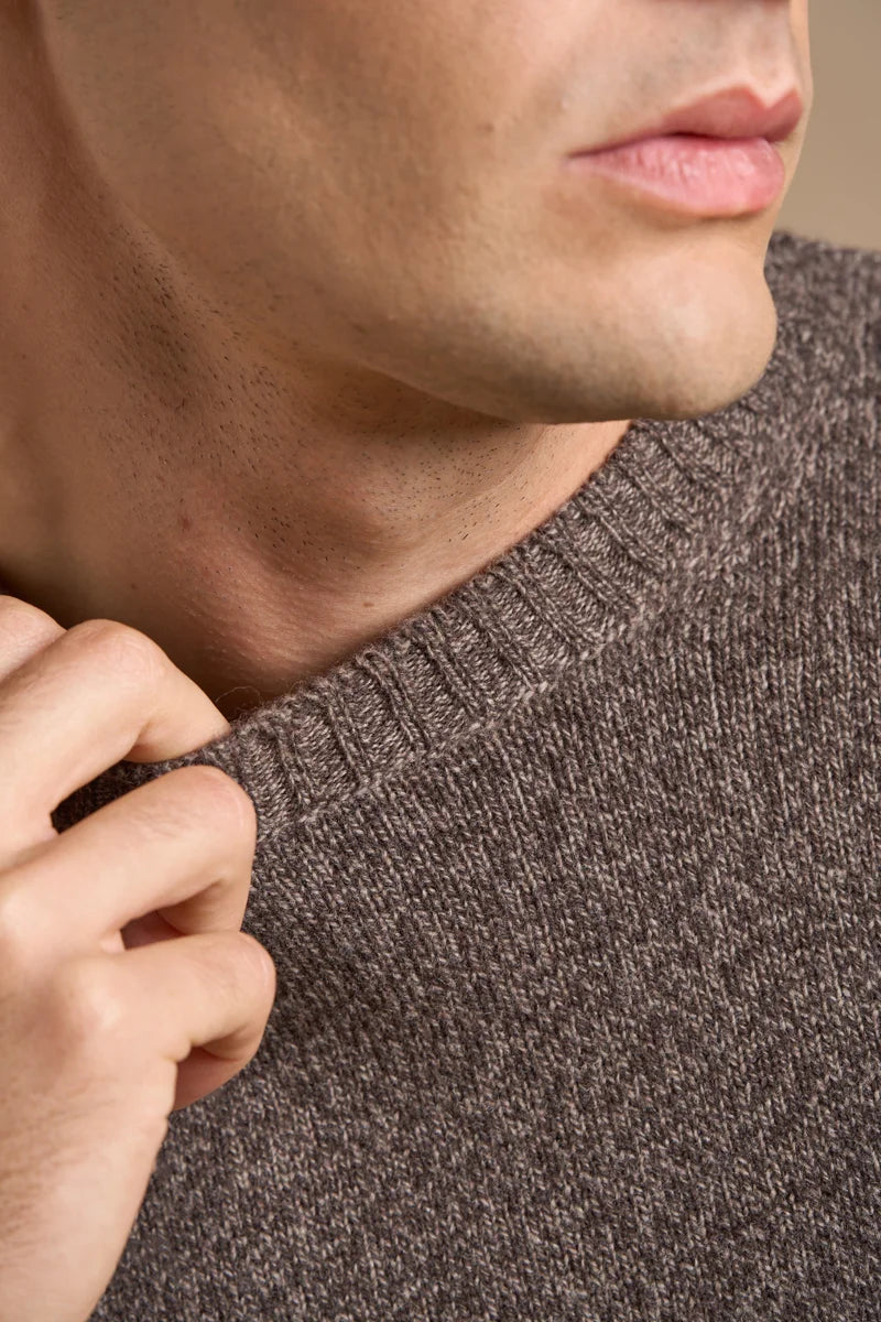 Pull 100% Lambswool mouliné