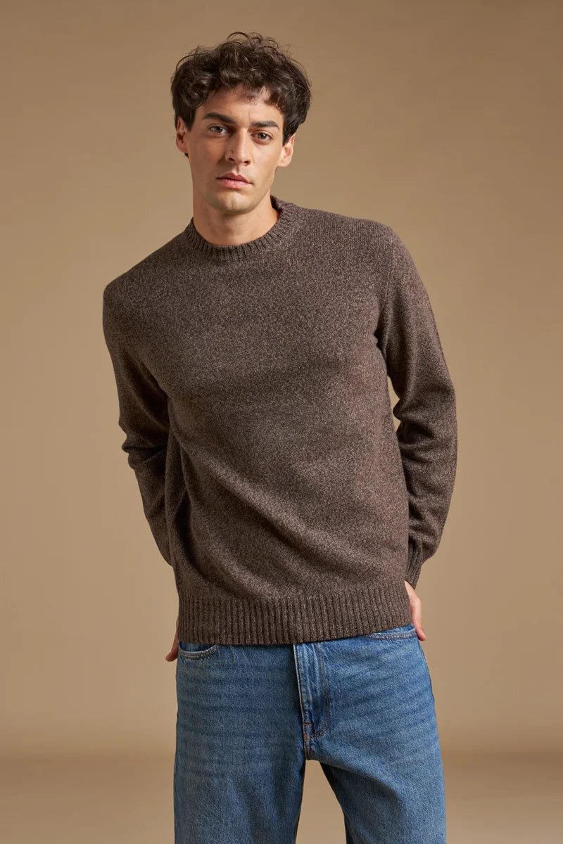Pull 100% Lambswool mouliné