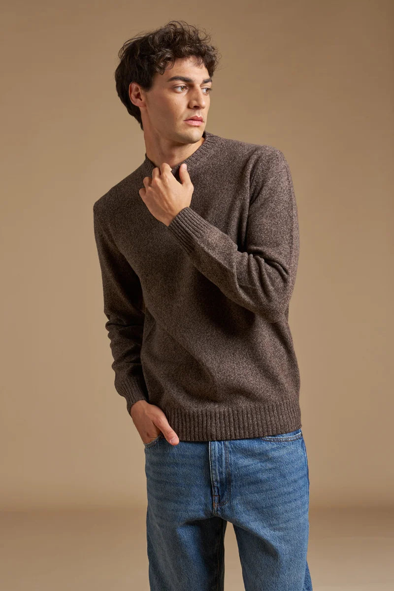 Pull 100% Lambswool mouliné