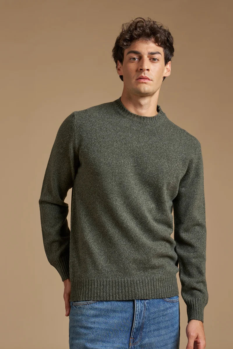 Pull 100% Lambswool mouliné