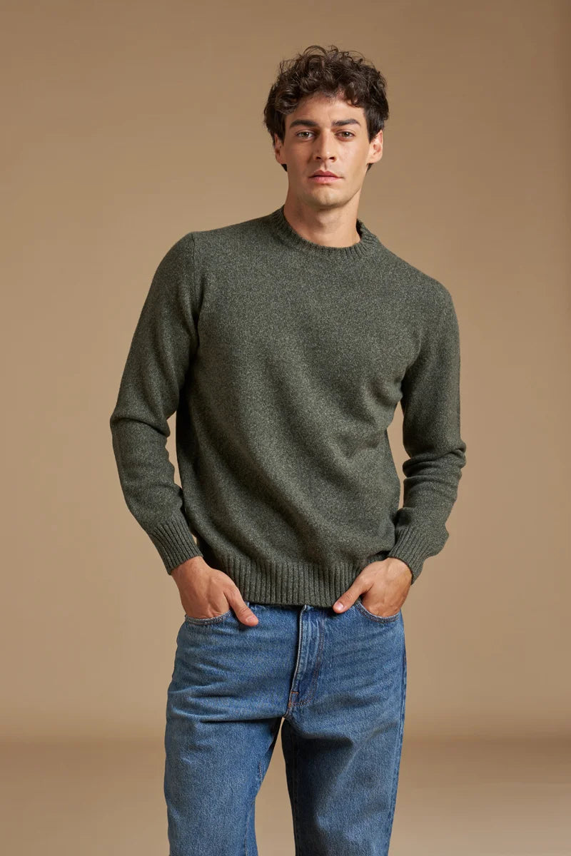 Pull 100% Lambswool mouliné