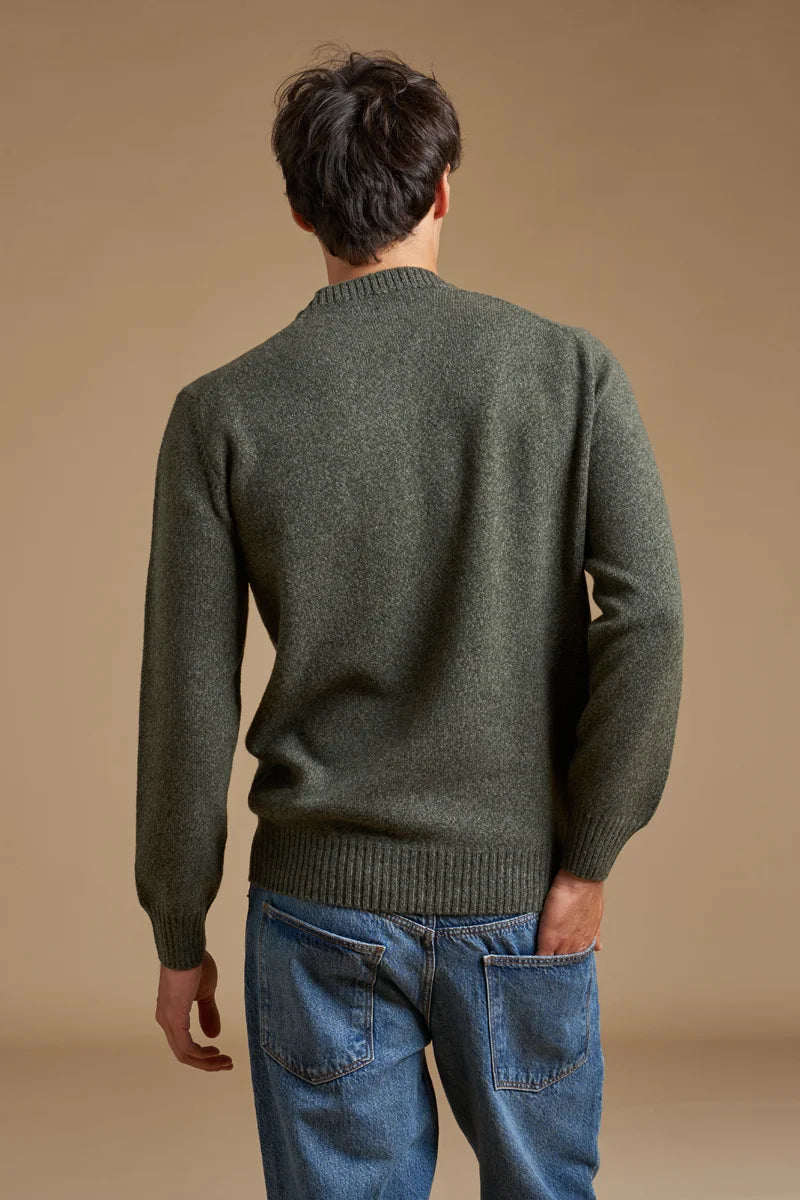 Pull 100% Lambswool mouliné