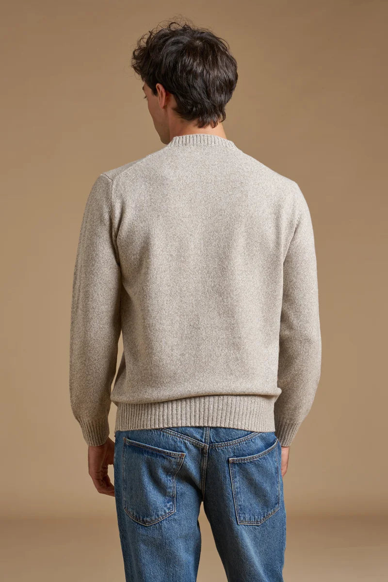 Pull 100% Lambswool mouliné