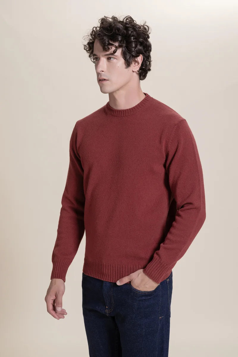 Pull 100% Lambswool mouliné