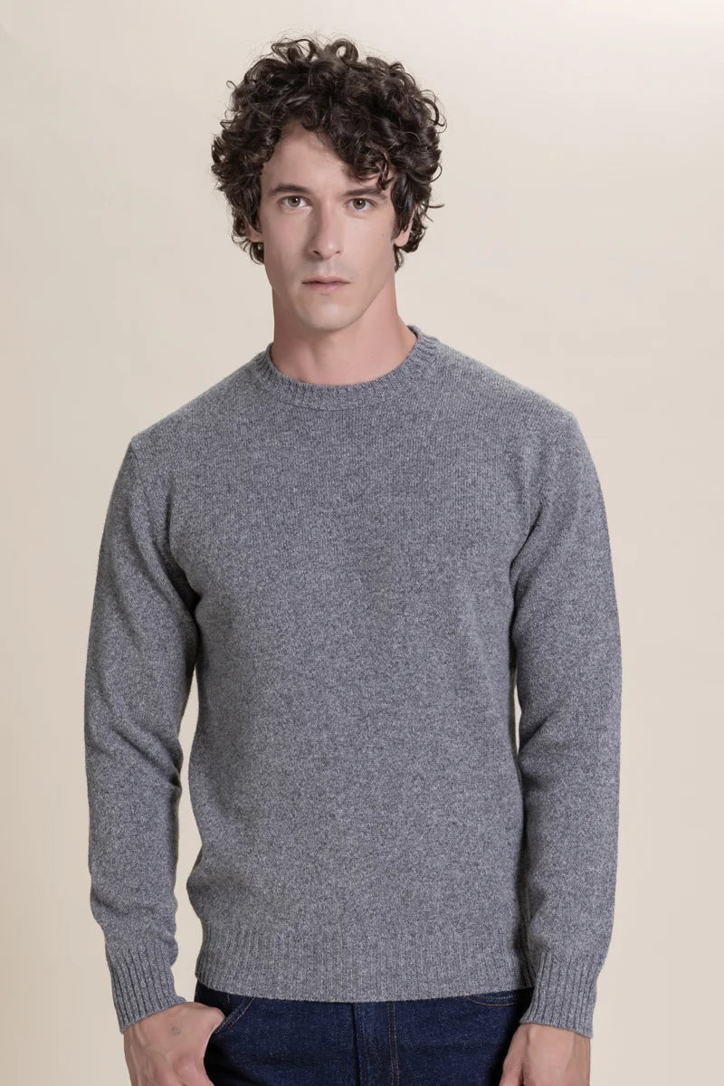Pull 100% Lambswool mouliné
