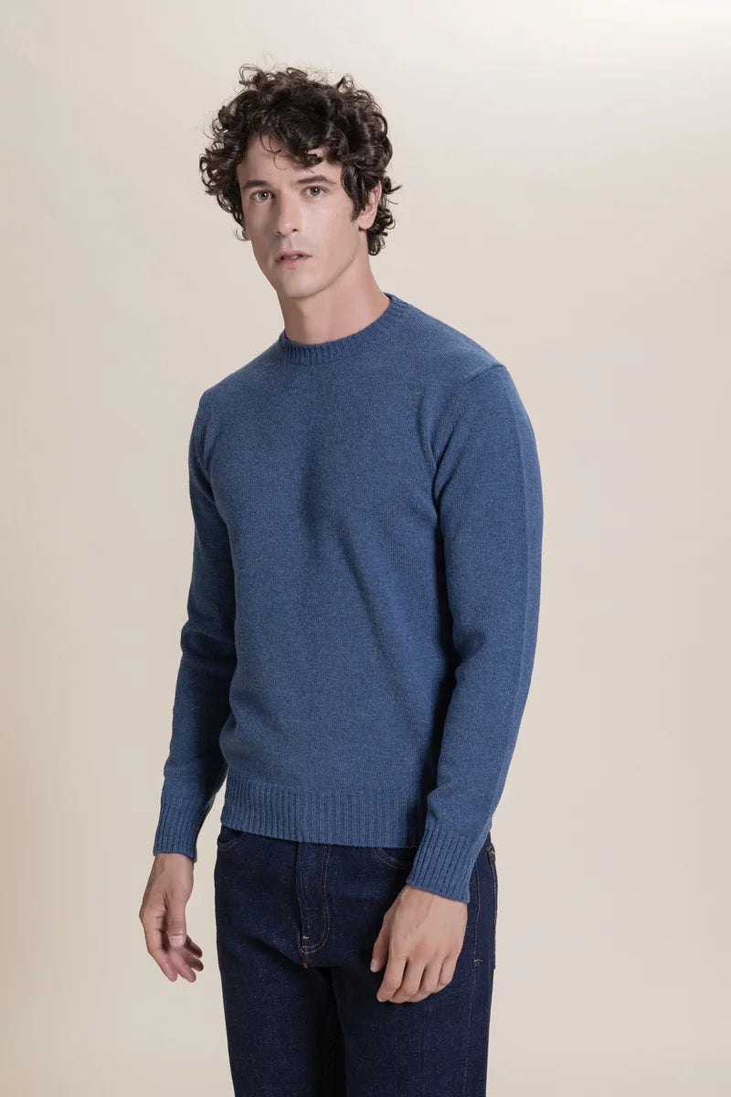 Pull 100% Lambswool mouliné