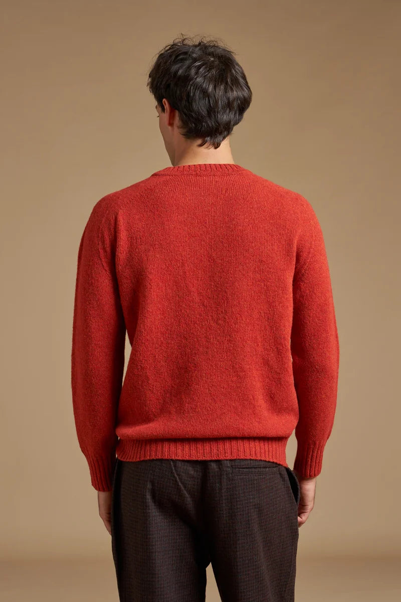 Girocollo 100% Shetland