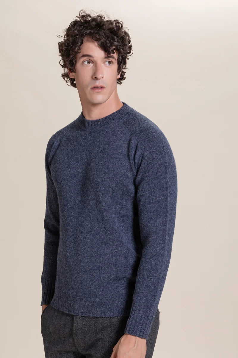 Girocollo 100% Shetland