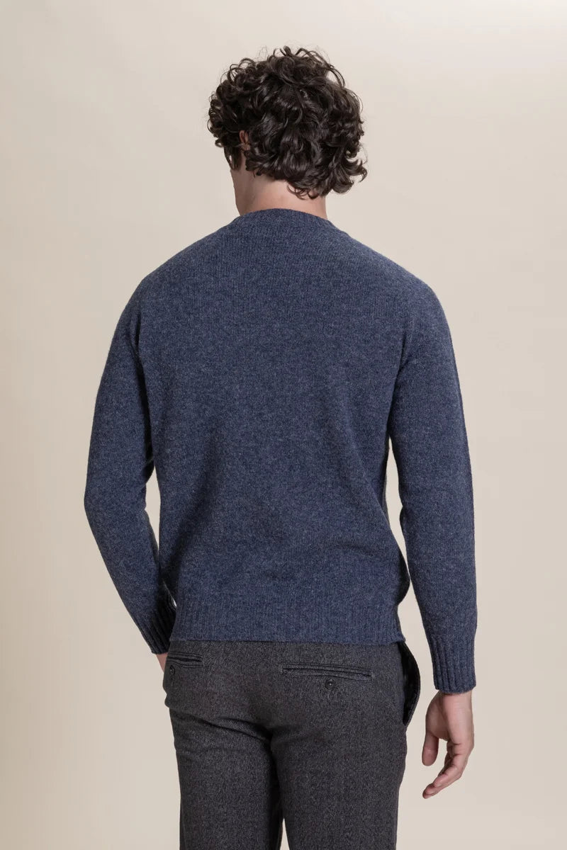 Girocollo 100% Shetland