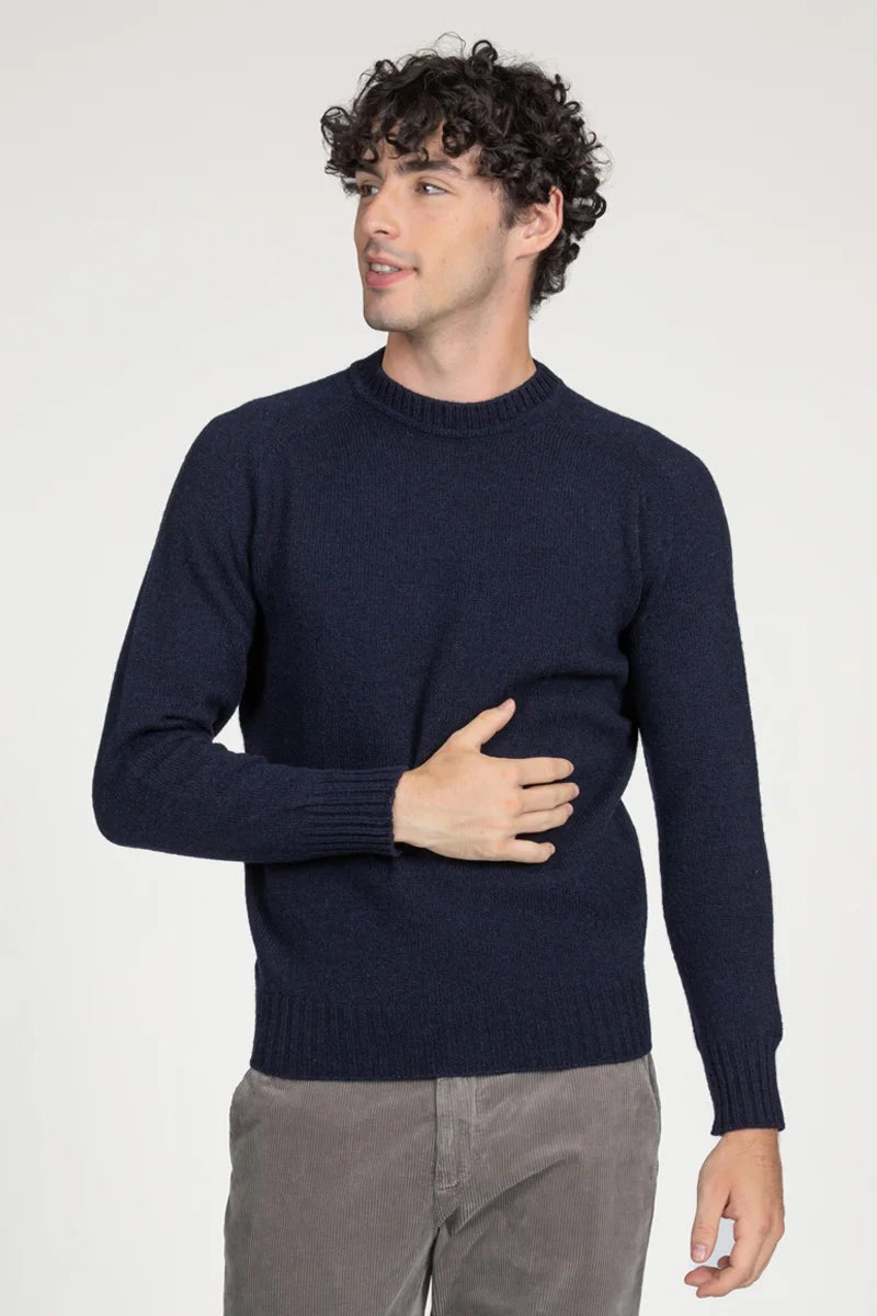 Girocollo 100% Shetland