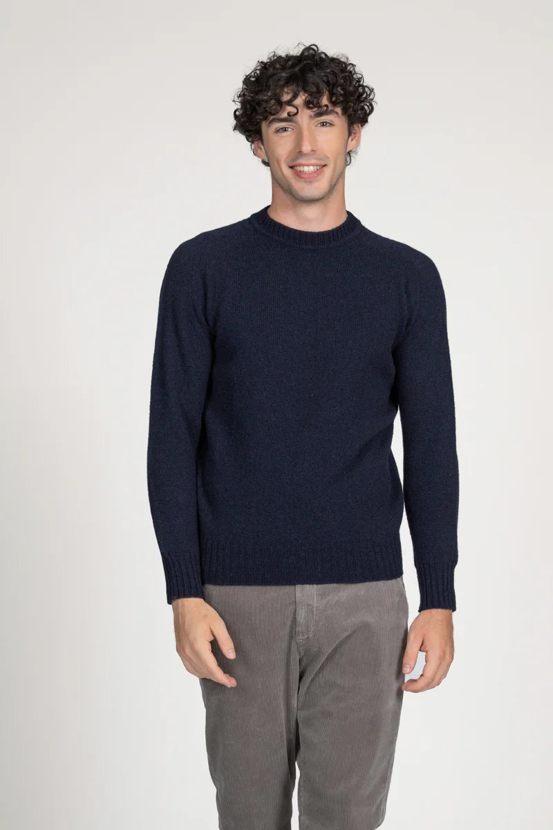 Girocollo 100% Shetland