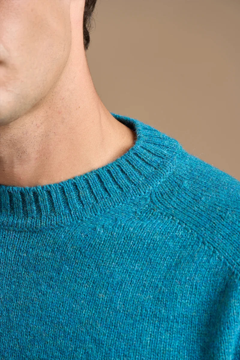 Girocollo 100% Shetland