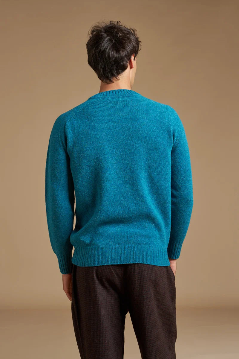 Girocollo 100% Shetland