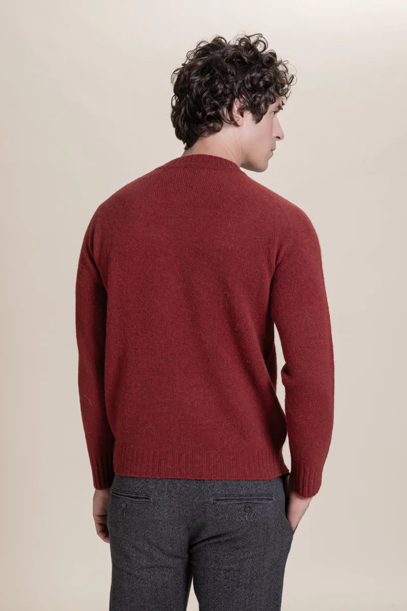 Girocollo 100% Shetland