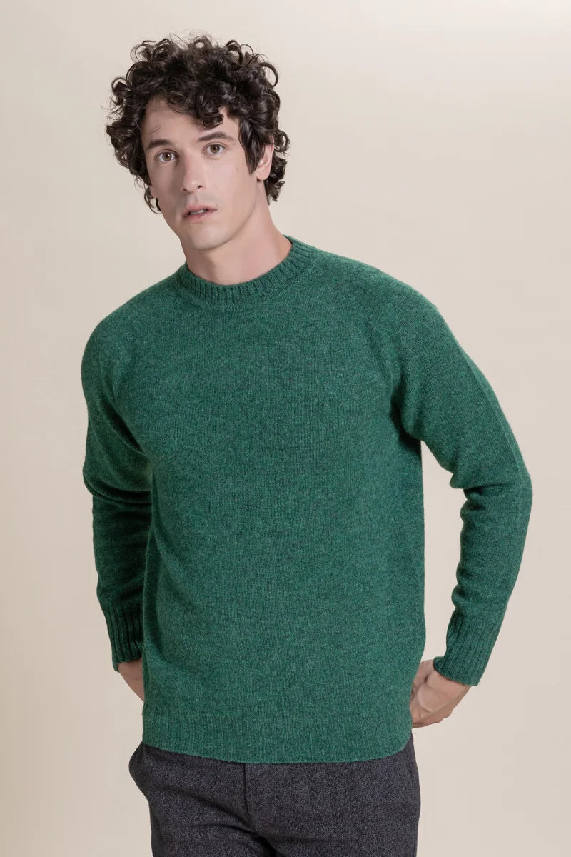 Girocollo 100% Shetland