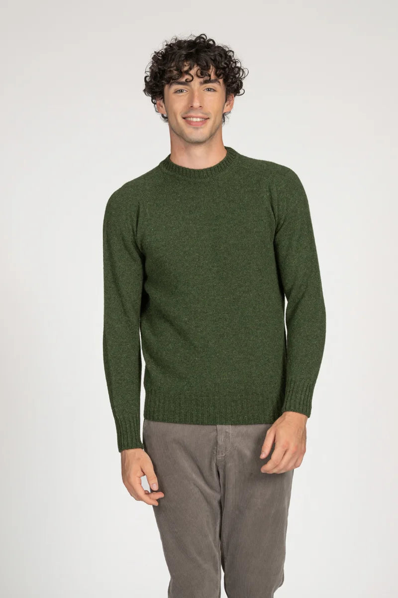 Girocollo 100% Shetland