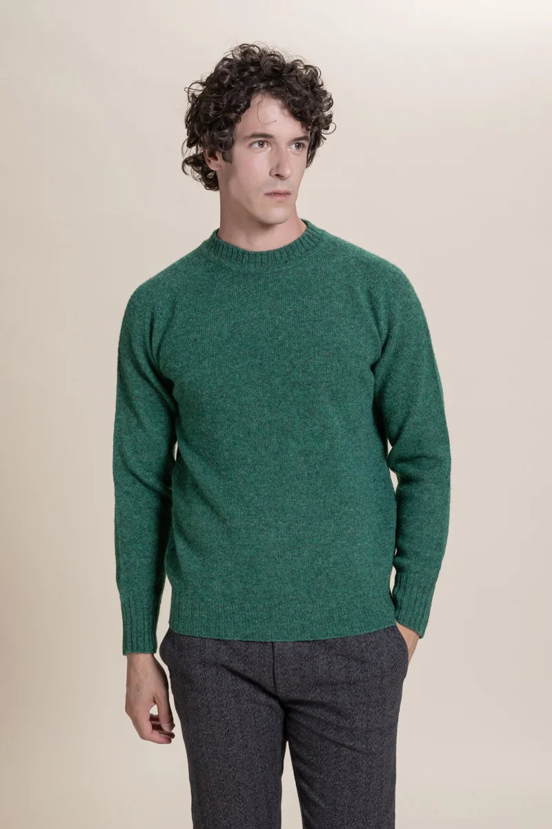 Girocollo 100% Shetland