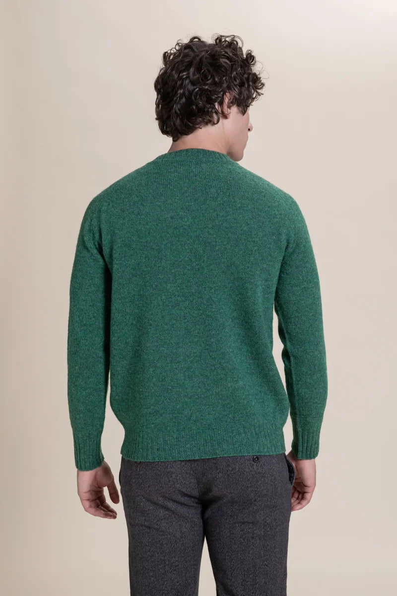 Girocollo 100% Shetland