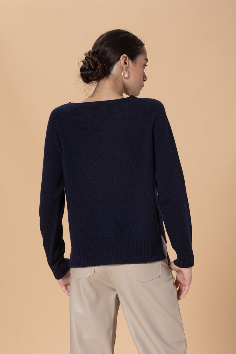 Girocollo Cashmere blend
