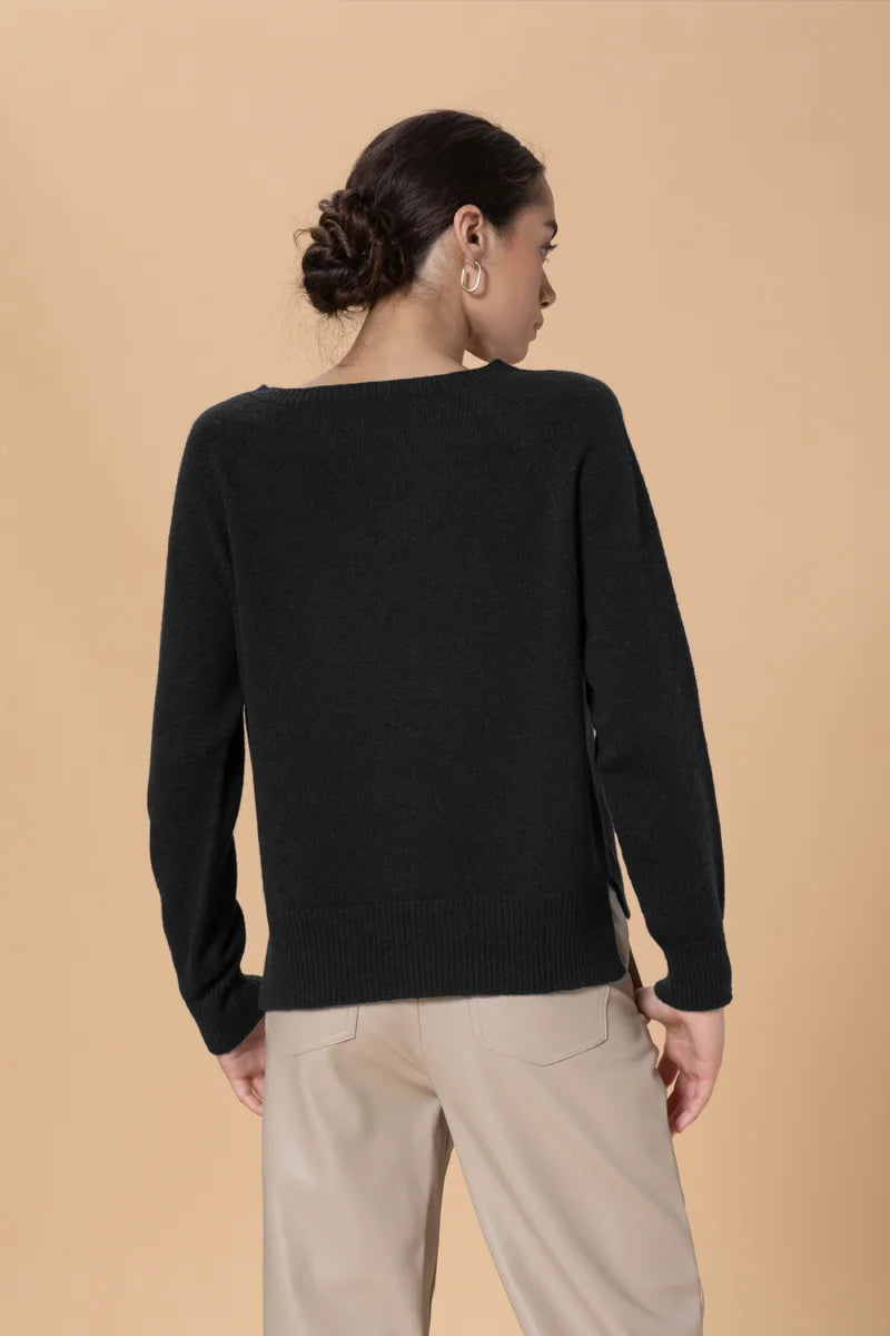 Girocollo Cashmere blend