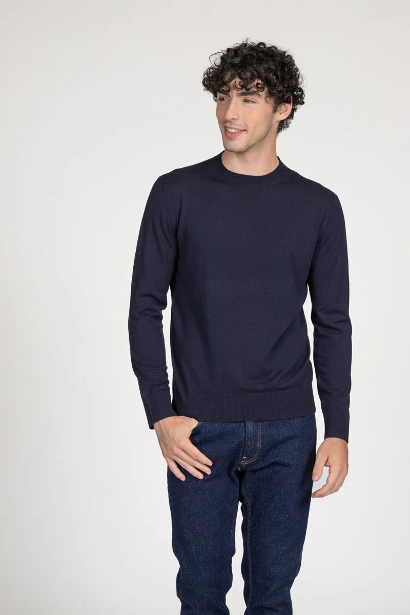 Girocollo ultrafine Lana Merino