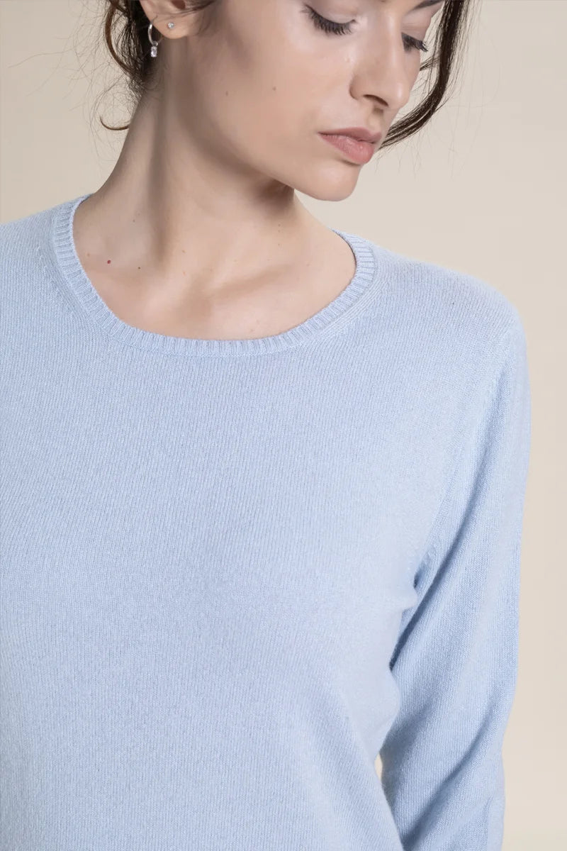 Girocollo 100% Cashmere