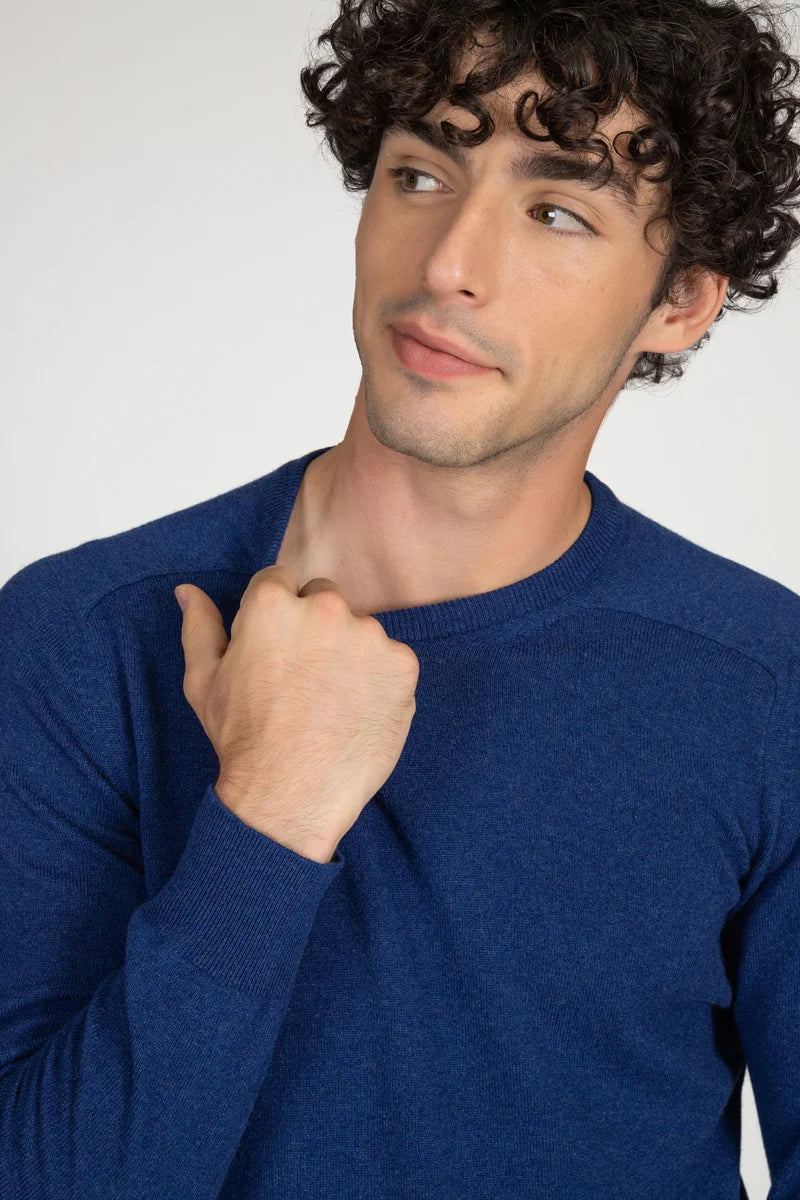 Girocollo Cashmere manica martello