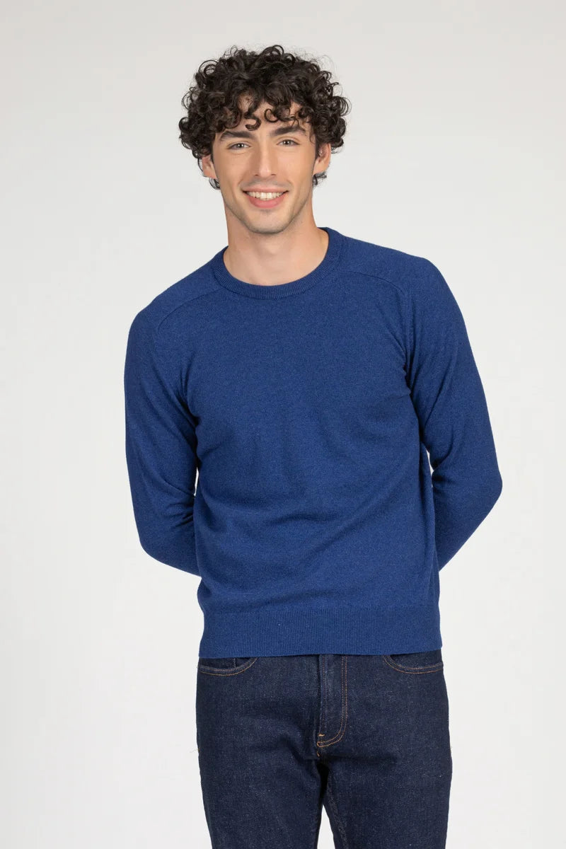 Girocollo Cashmere manica martello