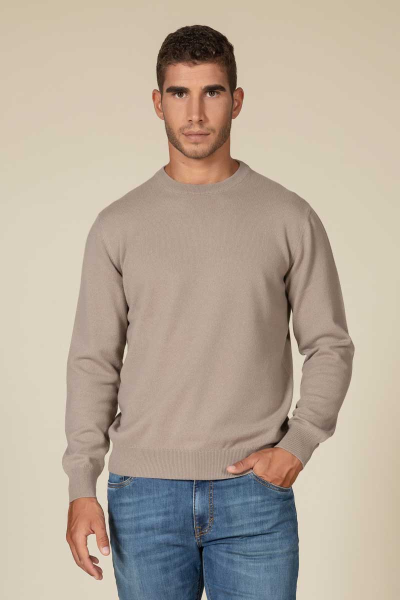 Girocollo 100% Cashmere