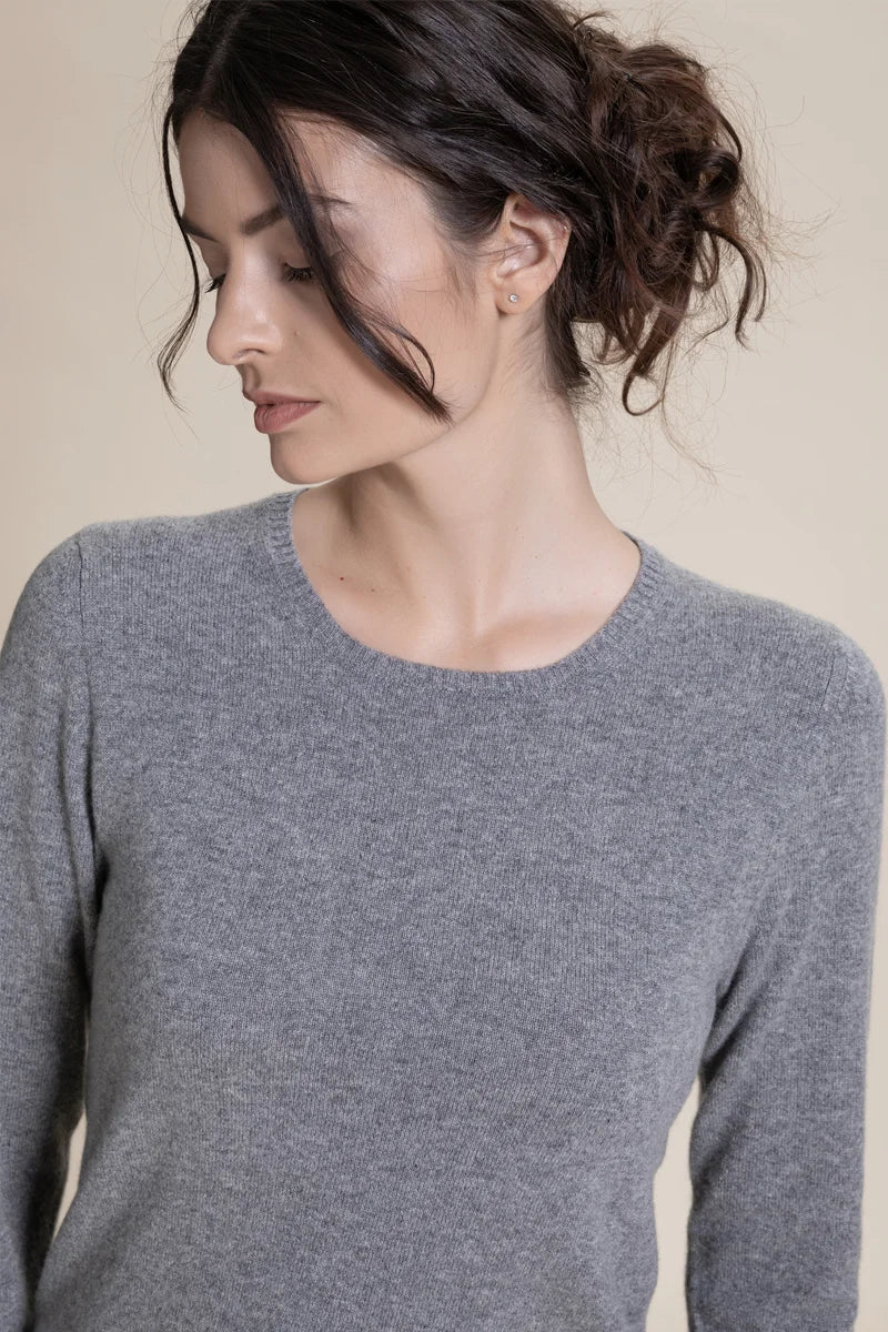 Girocollo 100% Cashmere