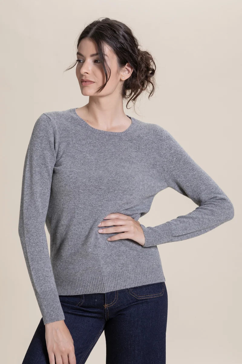 Girocollo 100% Cashmere