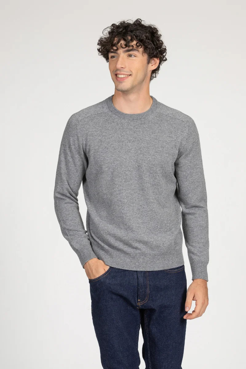 Girocollo Cashmere manica martello