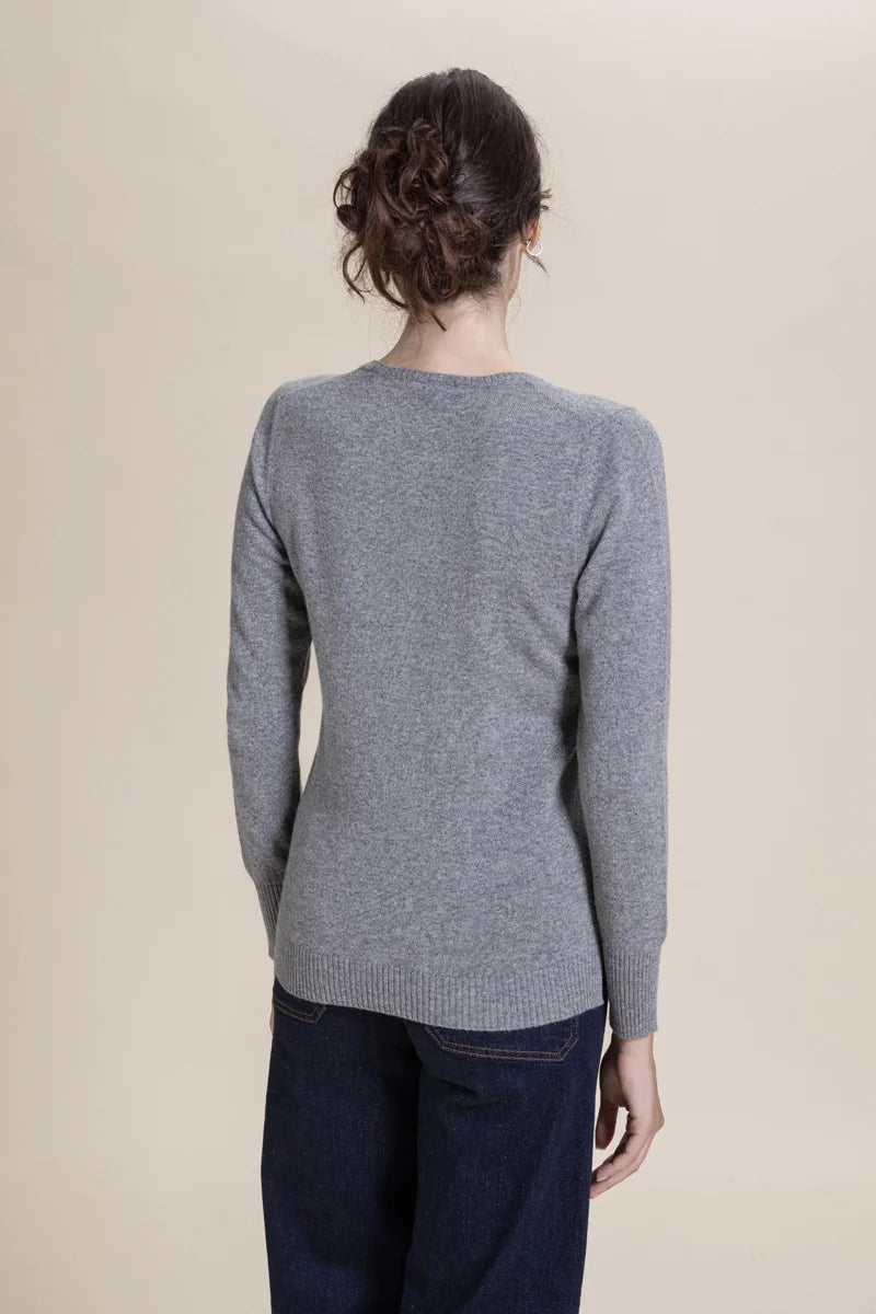 Girocollo 100% Cashmere