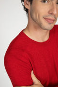 Girocollo Cashmere manica martello