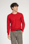 Girocollo Cashmere manica martello