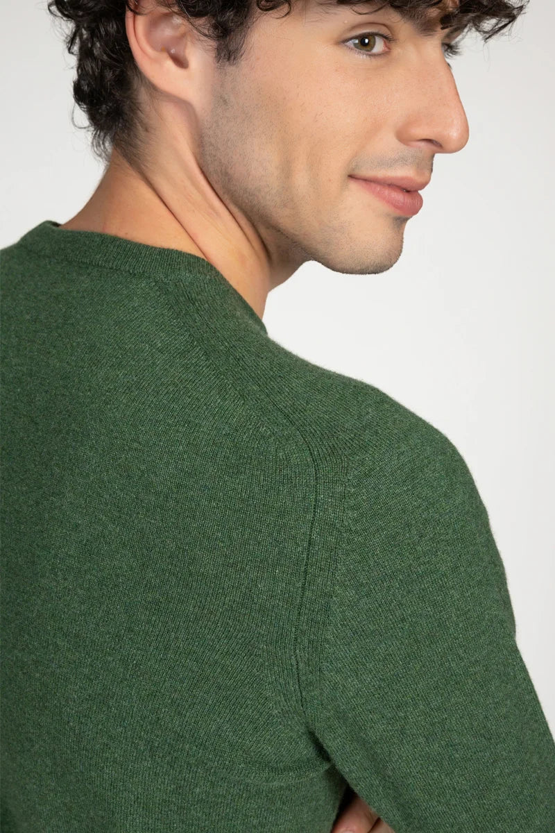 Girocollo Cashmere manica martello