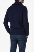 "JFK" cardigan 100% Merino