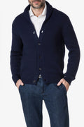 "JFK" cardigan 100% Merino