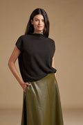 Top kimono cashmere blend