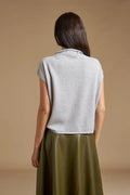 Top kimono cashmere blend