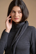 Maglia foulard Lana Merino